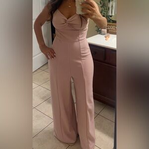 SHEIN Dusty Rose Jumpsuit